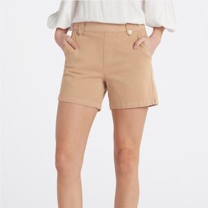 Tribal Brynn Pull on Tan Women's Shorts